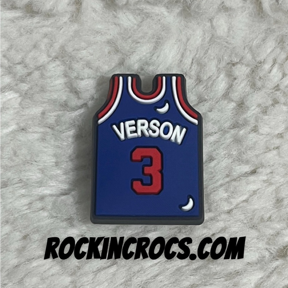 Basketball Croc Charm